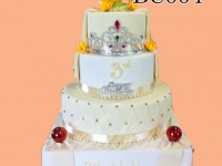 Four Story Barbie Cake