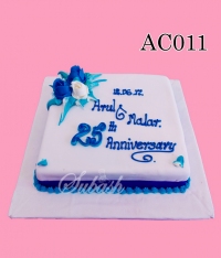 25 th Anniversary Cake