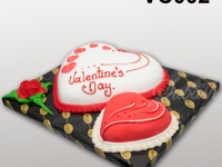 Valentine's day cake