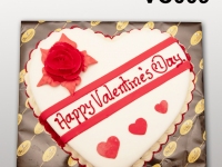 Valentine's day cake
