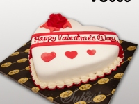 Valentine's day cake