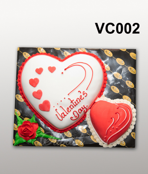 Valentine's day cake