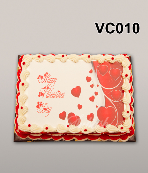 Valentine's day cake