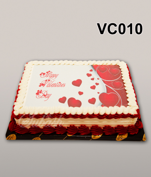 Valentine's day cake