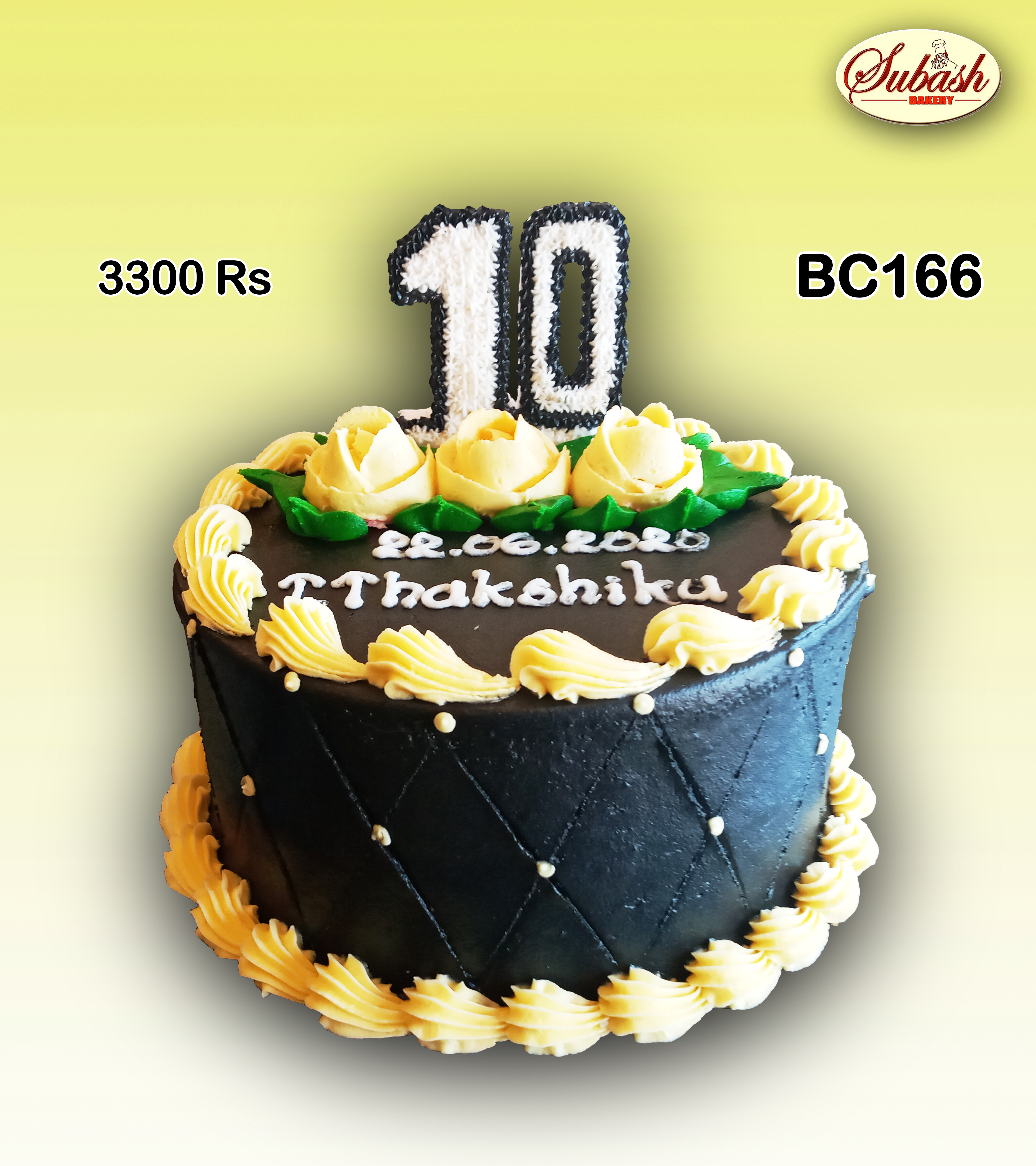 10th Birthday cake | Subash Bakery