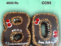 Number Birthday Cake