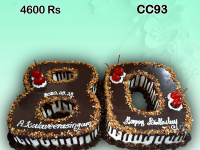 Number Birthday Cake