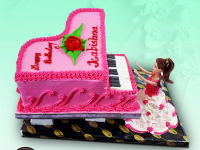 Piano Birthday Cake
