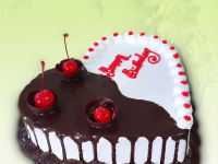Heart Shape Birthday cake