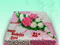Square Birthday Cake