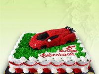Toy Car Birthday cake